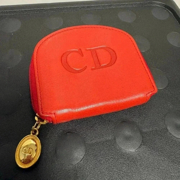 Vintage Christian Dior Zip  around coin purse - Picture 7 of 12